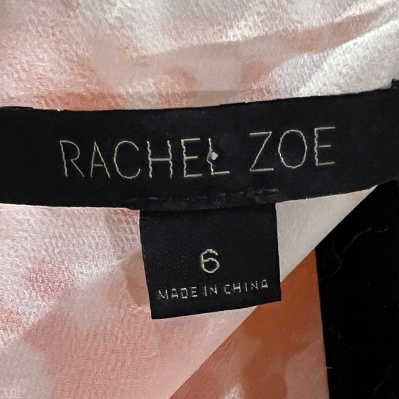 Rachel Zoe size 6 Ines Silk sheath dress with tiered sleeve and skirt - Picture 4 of 15